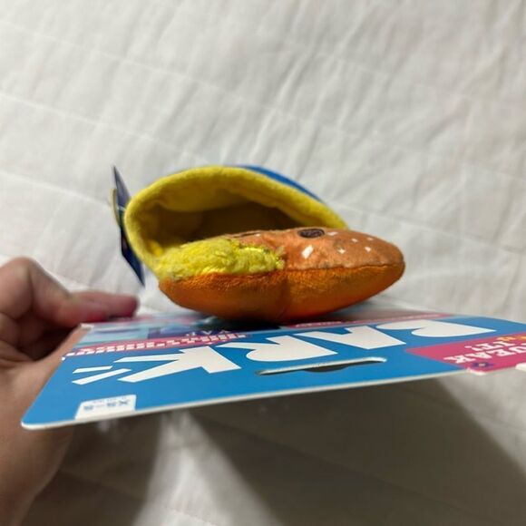 BARK Plush Uncle Stan’s Pretzel & Bucket Squeaky Dog Toy - Picture 7 of 13